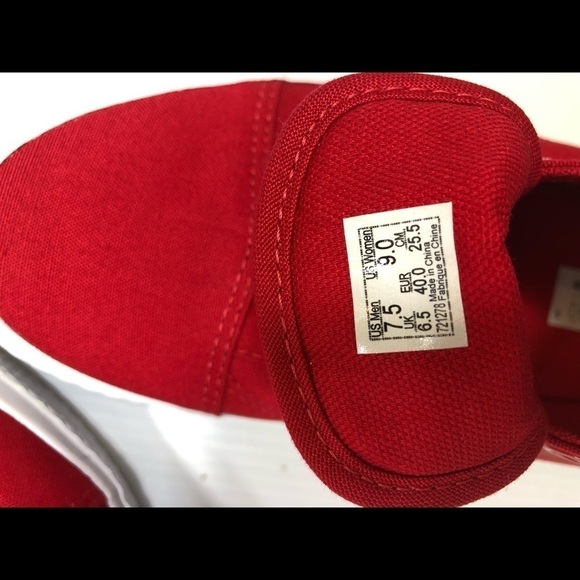 VANS Old Skool waffle Wall Racing Red/true Shoes 9 - Picture 6 of 14